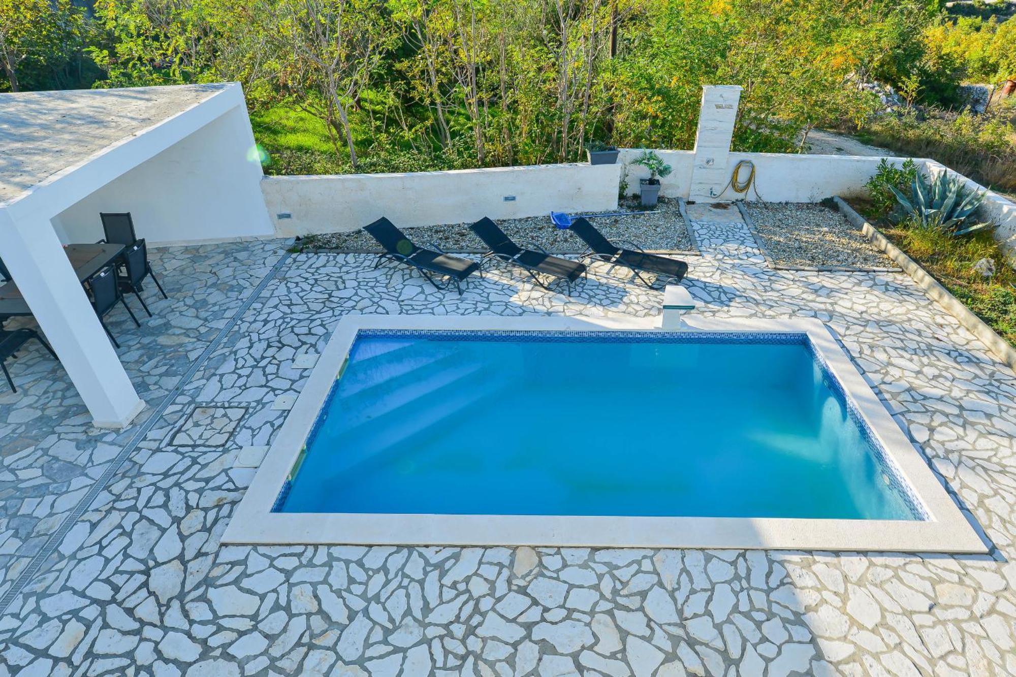 Villa Anna With Pool, Zadar County 빈예라크 외부 사진