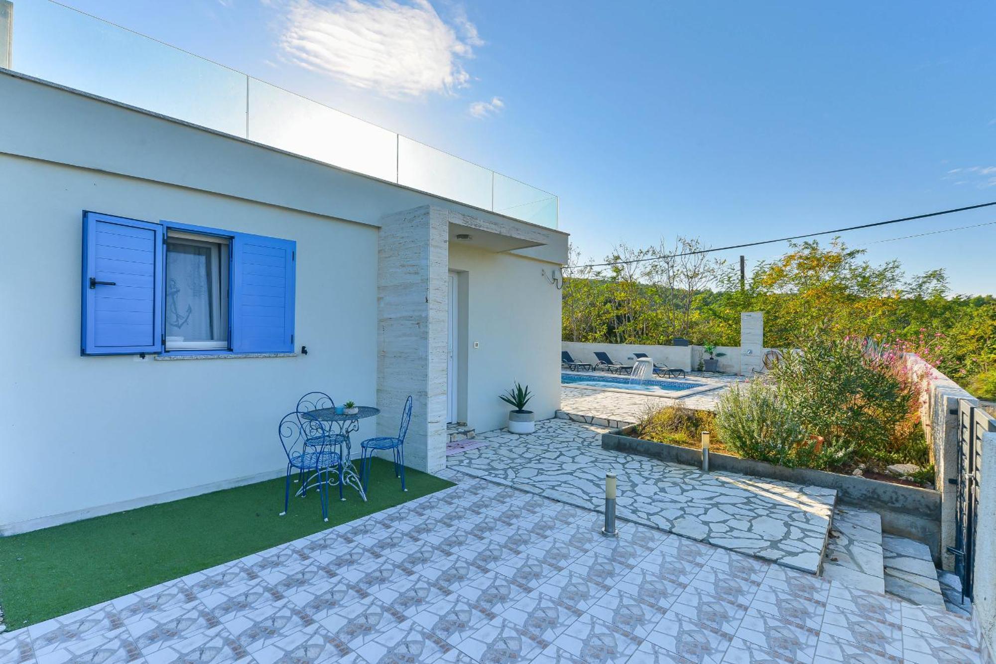 Villa Anna With Pool, Zadar County 빈예라크 외부 사진