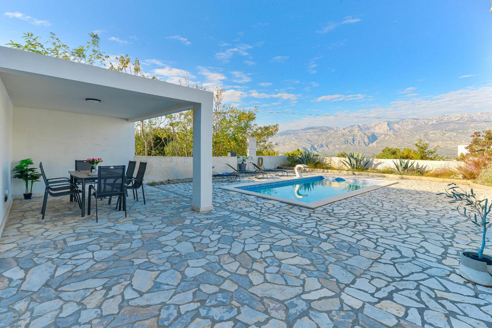 Villa Anna With Pool, Zadar County 빈예라크 외부 사진