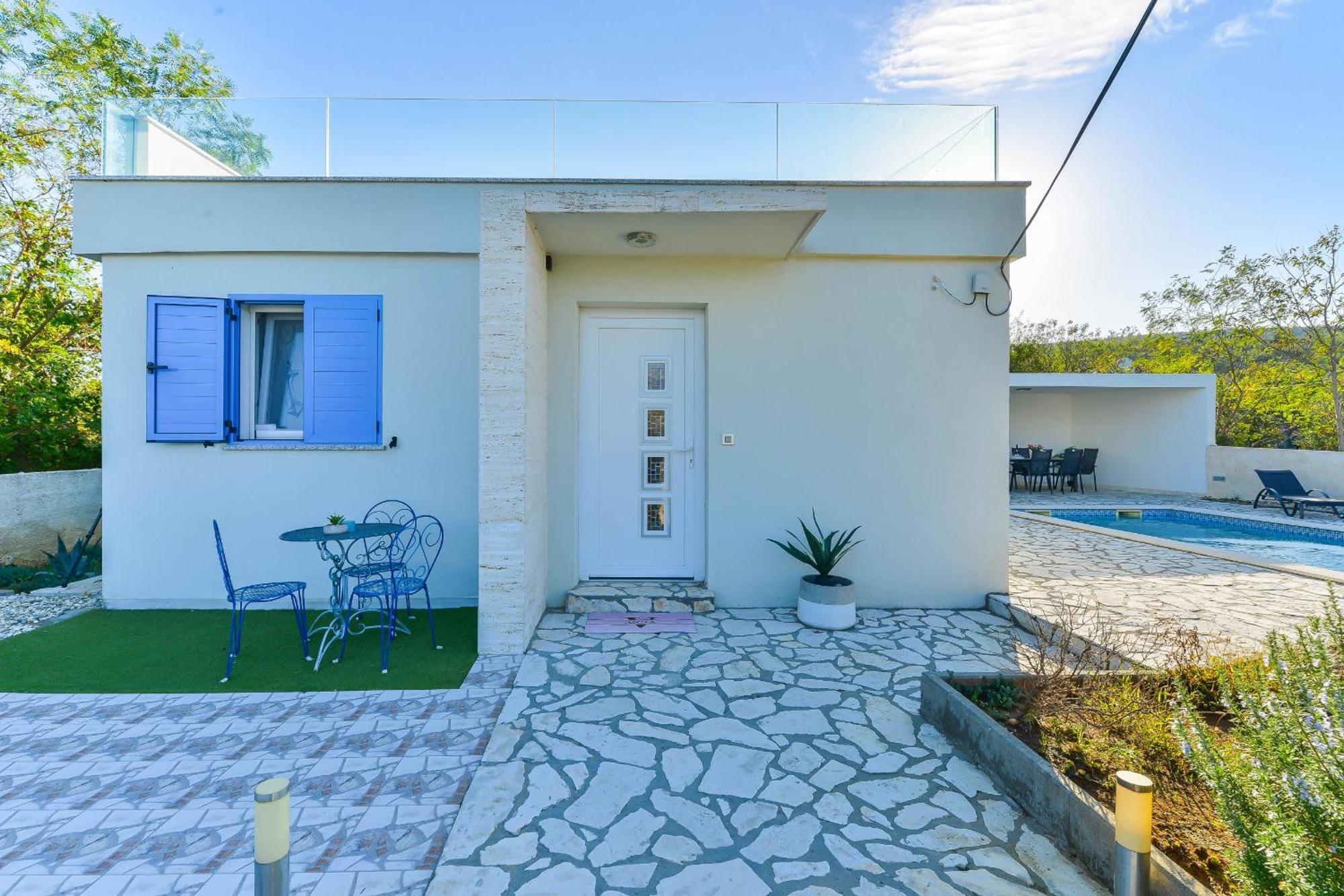 Villa Anna With Pool, Zadar County 빈예라크 외부 사진